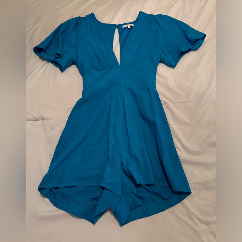 GB romper never worn, pretty blue